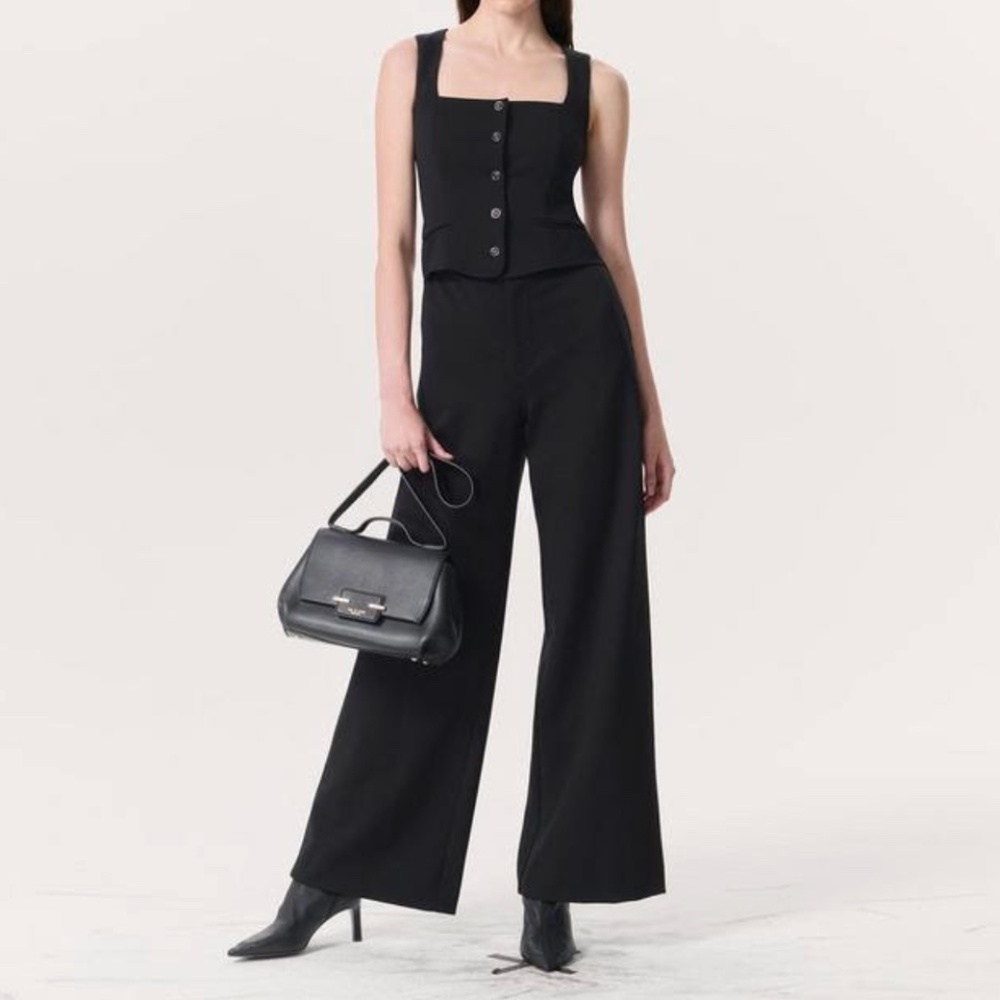 Rag & Bone Marianne Jumpsuit Size 10 Black NWT